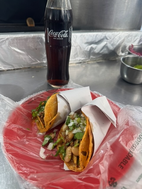 Delicious street tacos